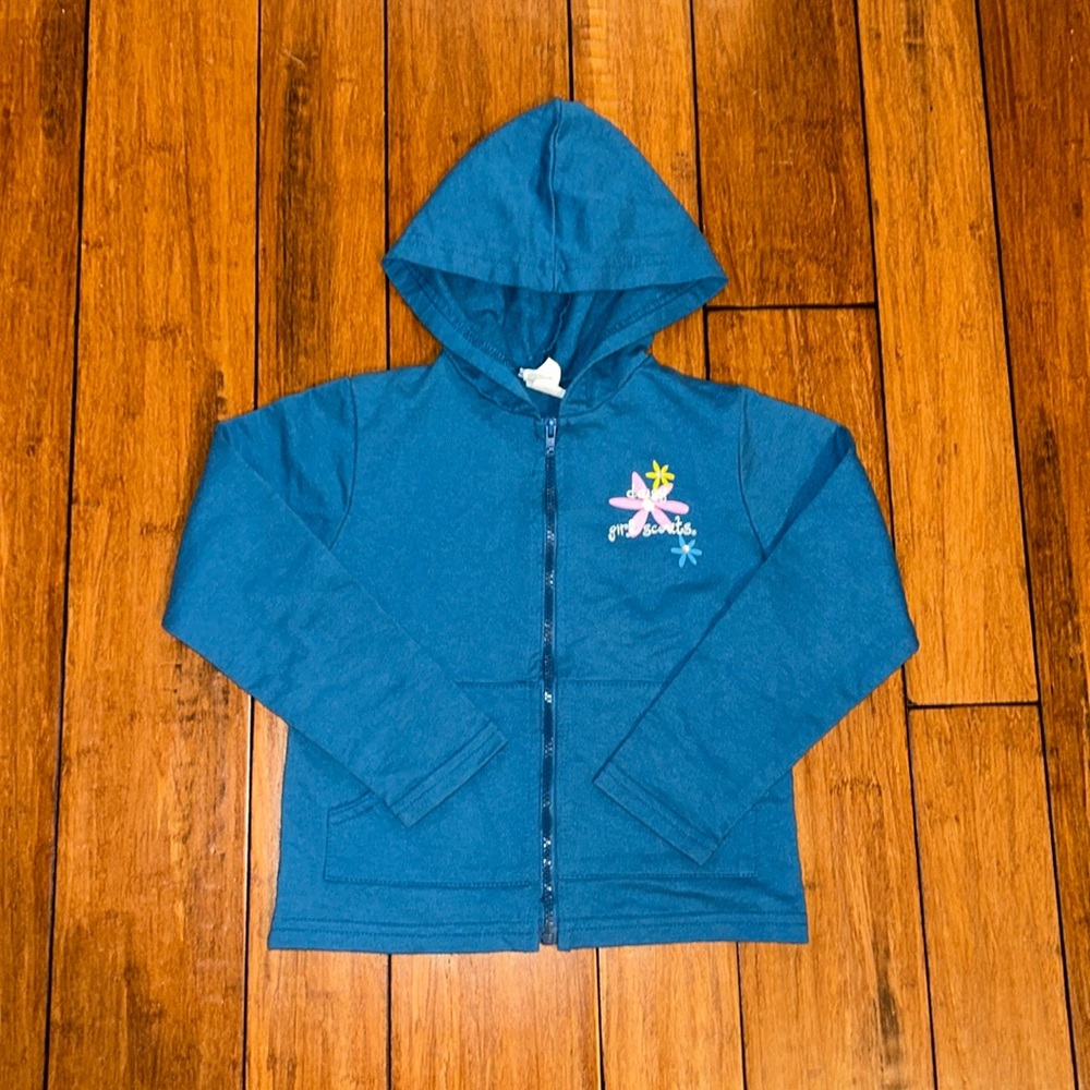 Girl Scouts “Daisy” Zip Up Hoodie🌼